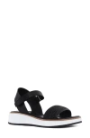Donald Pliner Wedge Platform Sandal In Black