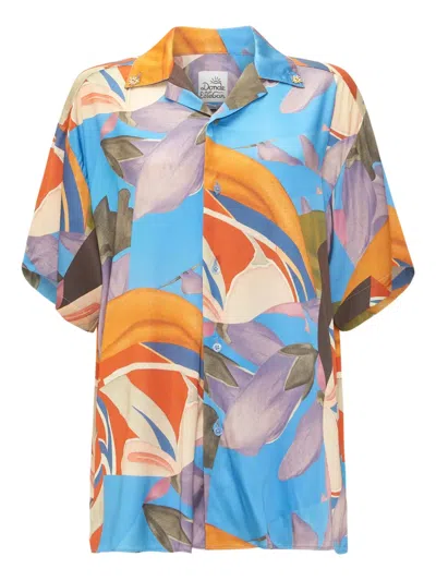 Donde Esteban Palenque Flores Short-sleeve Shirt In Multi