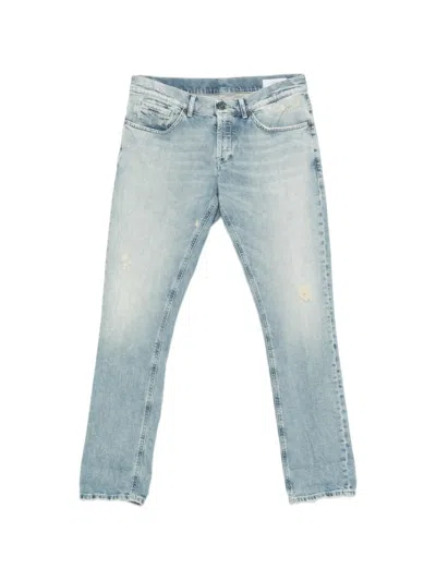 Dondup Button Trousers In Animal Print