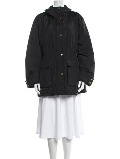 Pre-owned Donna Karan Parka In Grey