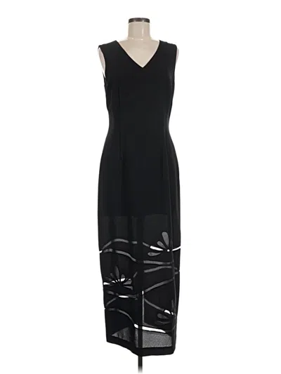 Pre-owned Donna Morgan Cocktail Dress In Black