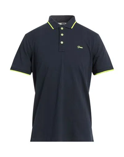Dooa Man Polo Shirt Midnight Blue Size S Cotton
