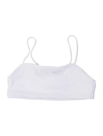 Pre-owned Dos Gardenias Bikini W/ Tags In White