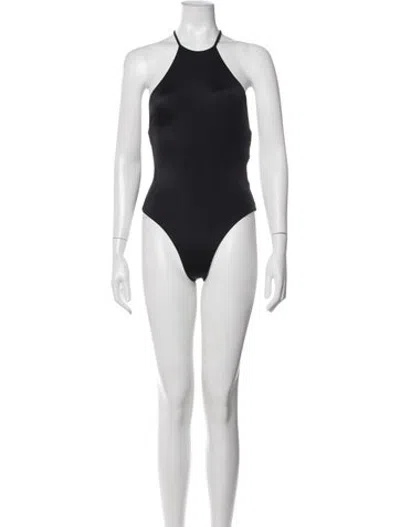 Pre-owned Dos Gardenias One-piece W/ Tags In Black