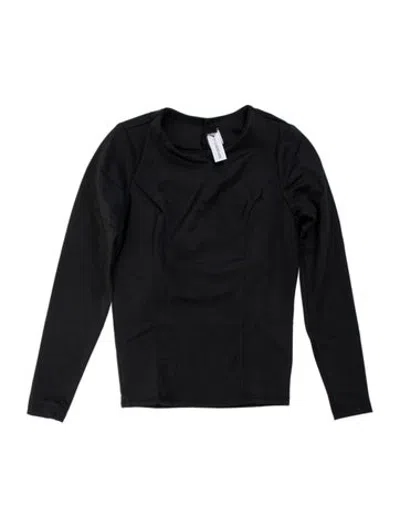 Pre-owned Dos Gardenias Top W/ Tags In Black