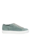 Doucal's Man Sneakers Sage Green Size 7 Leather