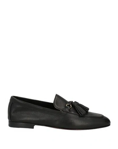 Doucal's Woman Loafers Black Size 11 Leather