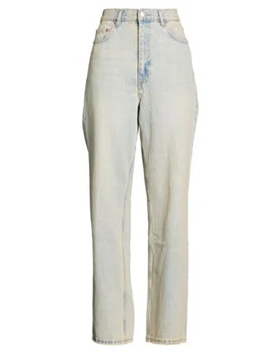 Dr Denim Dr. Denim Woman Jeans Blue Size 31w-32l Cotton In Neutral