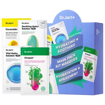 Dr. Jart+ Hydrating & Soothing Face Mask Value Set In White