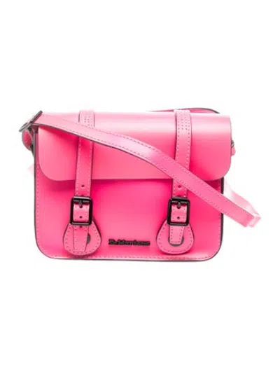 Pre-owned Dr. Martens Leather Crossbody Bag In Pink