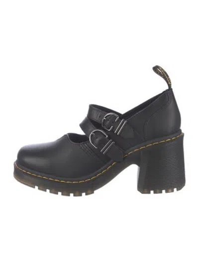 Pre-owned Dr. Martens Leather Pumps In Black