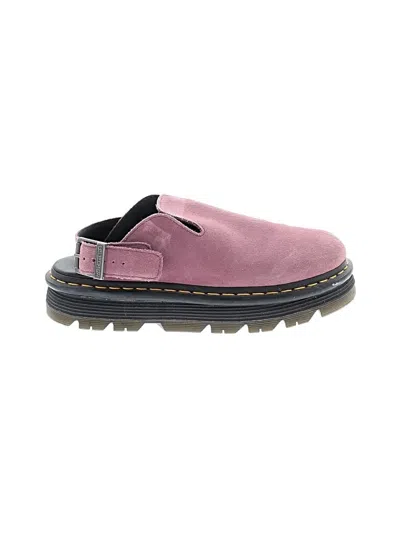 Pre-owned Dr. Martens Mule/clog In Pink