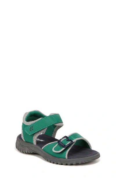 Dr. Scholl's Kids' Time2play Toddler Ankle Straps In Court Green