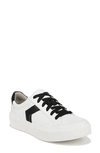 Dr. Scholl's Madison Lace Platform Sneaker In White,black Faux Leather