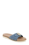 Dr. Scholl's Nice Iconic Slide Sandal In Denimblue