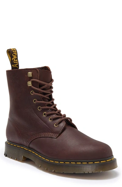 Dr. Martens' 1460 Pascal Boot In Chocolate Brown
