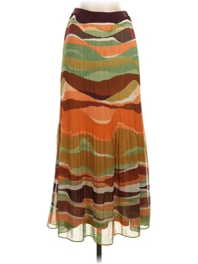 Pre-owned Dr2 Casual Skirt In Orange