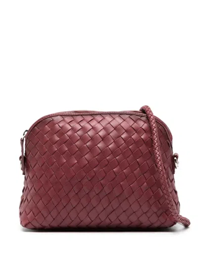 Dragon Diffusion Chunky Fellini Leather Crossbody Bag In Rot