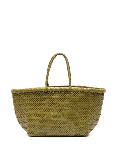 Dragon Diffusion Small Triple Jump Tote Bag In Green