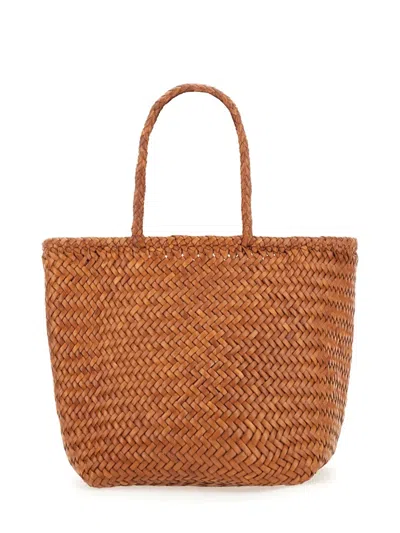 Dragon Difussion Borsa Grace Basket Small In Beige