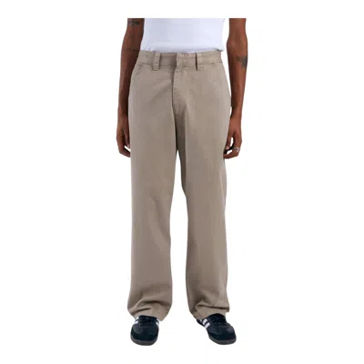 Dr.denim Trousers  Omar - Khaki In Brown