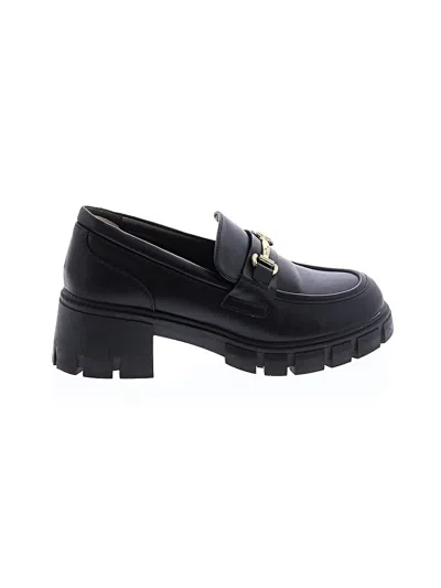 Pre-owned Dream Pairs Flats In Black