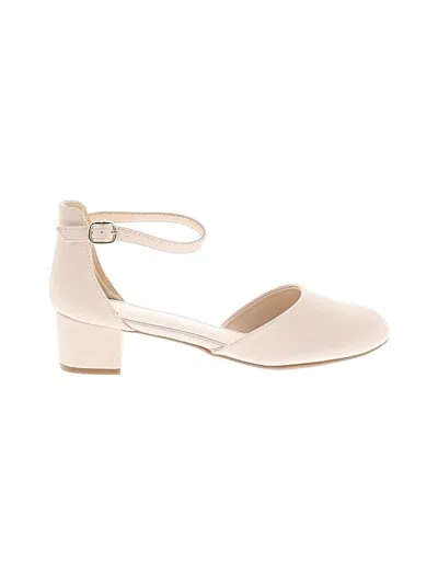 Pre-owned Dream Pairs Heels In Ivory