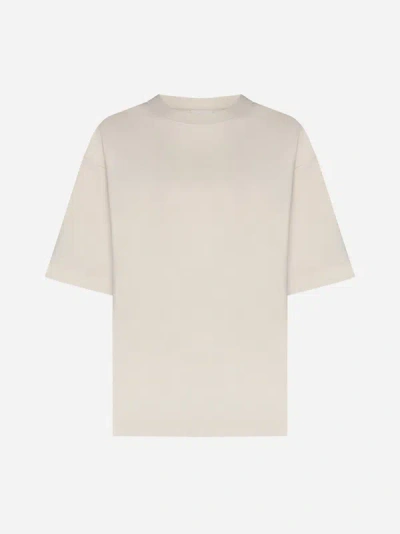 Dries Van Noten Cotton T-shirt In Ecru