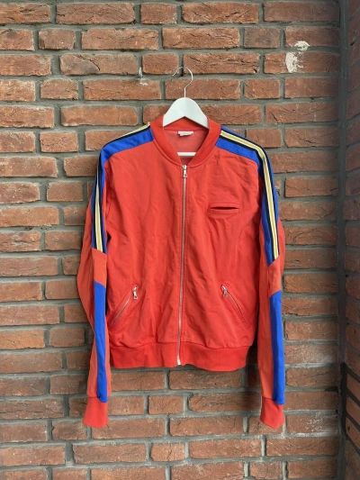 Pre-owned Dries Van Noten Red Zip-up Sweater