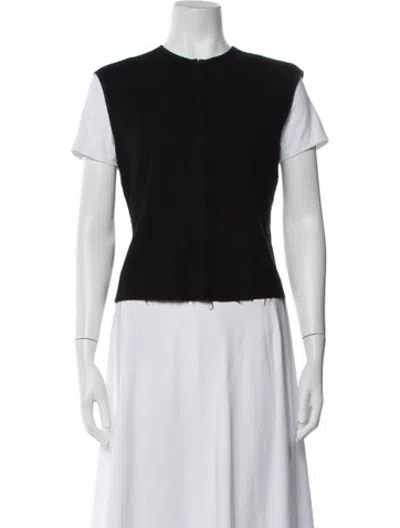 Pre-owned Dries Van Noten Wool Vest In Blue