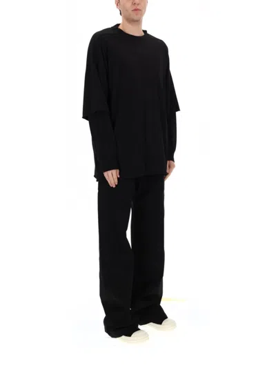 Drkshdw Black Cotton Jeans