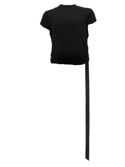 Drkshdw Cropped Small Level T Tshirt In Black