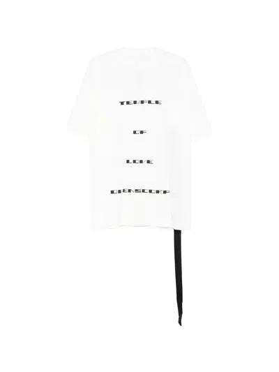 Drkshdw Jumbo Ss T-shirt In White