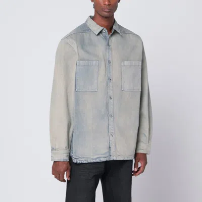 Drkshdw Shirt Long Sleeve In Blue