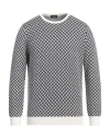 Drumohr Man Sweater Black Size 44 Cotton, Linen, Polyester
