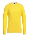 Drumohr Man Sweater Yellow Size 38 Cotton