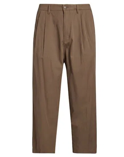 Drykorn Man Pants Taupe Size 30w-32l Cotton, Viscose In Gray