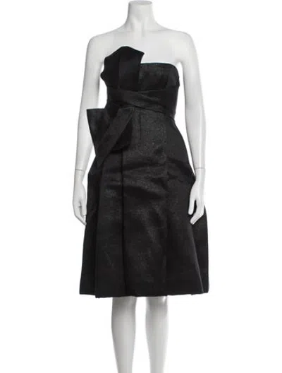 Pre-owned Dsquared2 2016 Knee-length Dress In Black