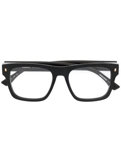 Dsquared2 Black Gold Acetate Glasses