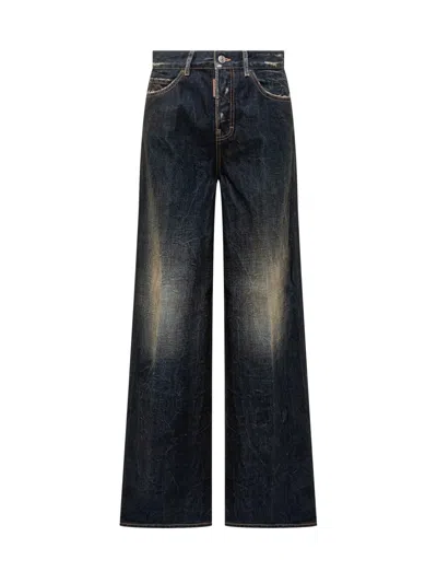 Dsquared2 Classic Denim Jeans In Blue