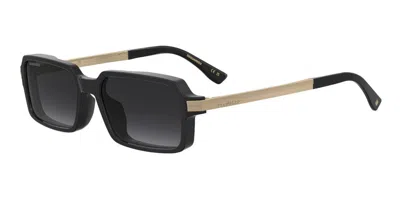 Dsquared2 D2 0214/g/s Asian Fit 807/9o Men's Sunglasses Black Size 54
