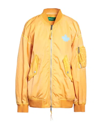 Dsquared2 Jackets In Orange