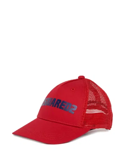 Dsquared2 Babies' Logo Cap In Red
