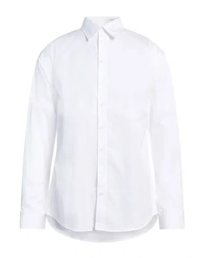 Dsquared2 Man Shirt White Size 38 Cotton