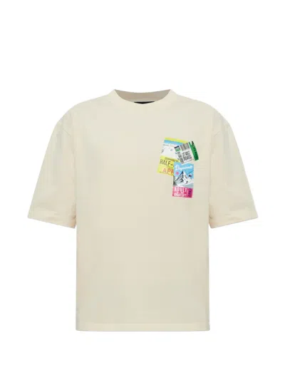 Dsquared2 Patch-detail T-shirt In Gray