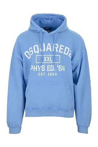 Pre-owned Dsquared2 S71gu0468 519 Men's Sweatshirt W3.rp748 In Blue