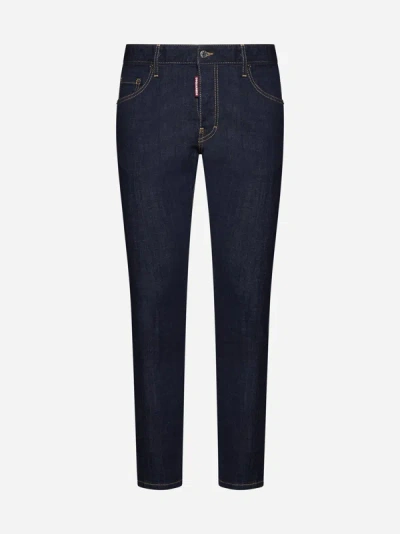 Dsquared2 Skater Jeans In Navy Blue