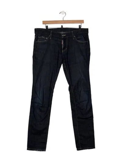 Pre-owned Dsquared2 Slim Fit Jeans In Blue