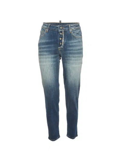 Pre-owned Dsquared2 Straight-fit Jeans In Blue