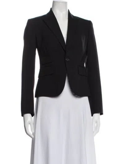 Pre-owned Dsquared2 Wool Blazer In Black
